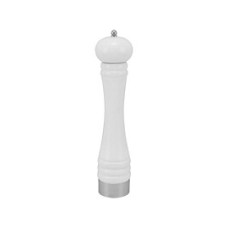 Moedor Pimenta Inox / Madeira GS 31,5 cm - Branco