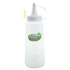 Bisnaga Plástica 250 ml - Branco