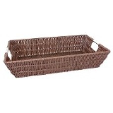 Cesta em Ratam Artificial N.2 - 36 x 20 x 6 cm